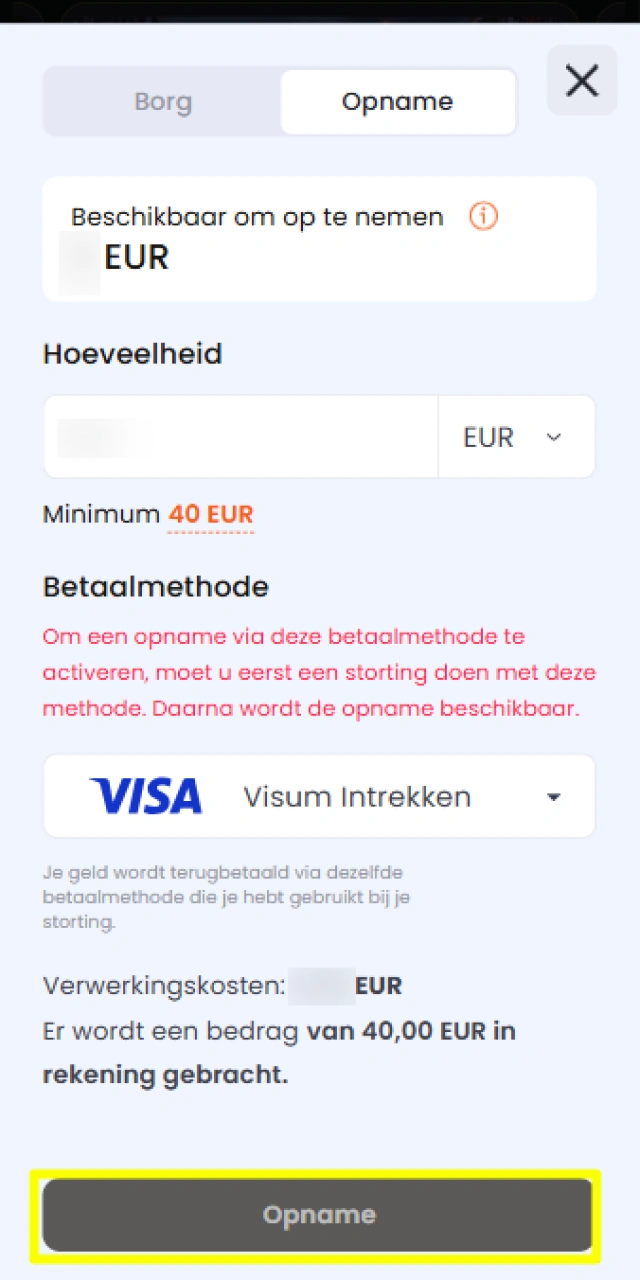 Bevestig je uitbetalingsaanvraag voor een snelle verwerking bij Nixbet.